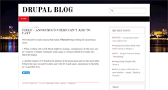 Desktop Screenshot of drupalblog.org